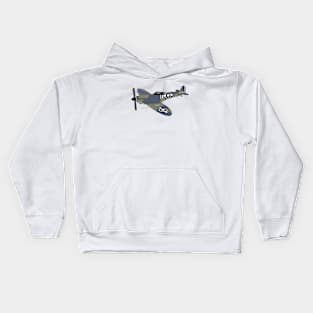 Supermarine Seafire Fighter Aircraft Kids Hoodie